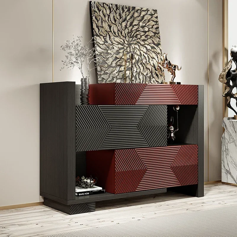X-S light luxury shoe cabinet, antique walnut color, door cabinet, entrance hall partition and stretching cabinet
X-S light luxury shoe cabinet, antique walnut color, door cabinet, entrance hall partition and stretching cabinet