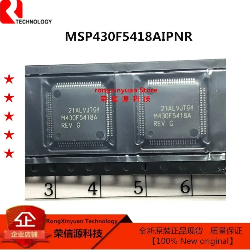 1-5 шт. MSP430F5418AIPNR LQFP80 M430F5418A M430F5418AREV MSP430F5418A MSP430F5418 СМЕШАННЫЙ МИКРОКОНТРОЛЛЕР СИГНАЛА 100% новый оригинал
1-5 шт. MSP430F5418AIPNR LQFP80 M430F5418A M430F5418AREV MSP430F5418A MSP430F5418 СМЕШАННЫЙ МИКРОКОНТРОЛЛЕР СИГНАЛА 100% новый оригинал