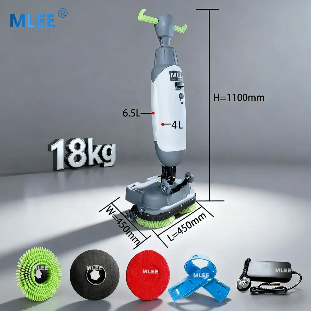 MLEE 100H Home Mini Floor Scrubber LCD Control Panel Washing Floor Scrubber
MLEE 100H Home Mini Floor Scrubber LCD Control Panel Washing Floor Scrubber