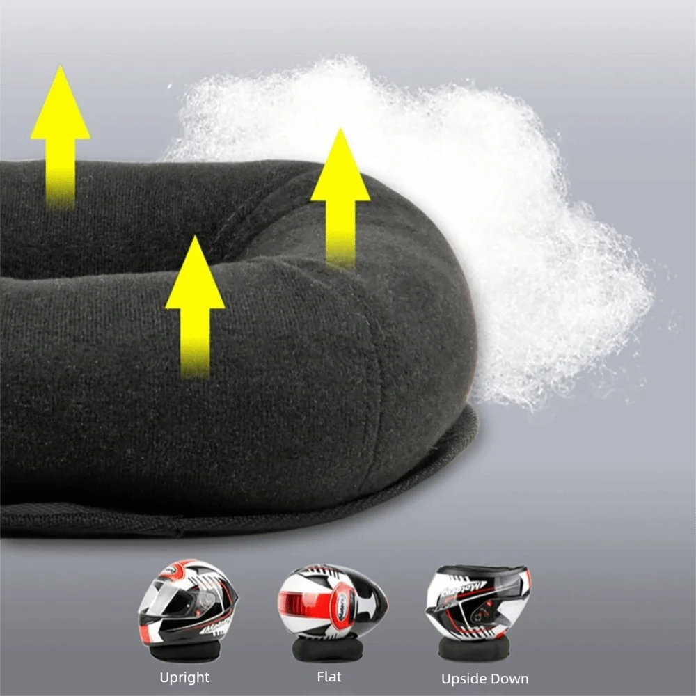 Mesh Fabric Motorcycle Helmet Stand PP Cotton Black Helmet Support Multi-Functional Non-Slip Helmet Storage
Mesh Fabric Motorcycle Helmet Stand PP Cotton Black Helmet Support Multi-Functional Non-Slip Helmet Storage