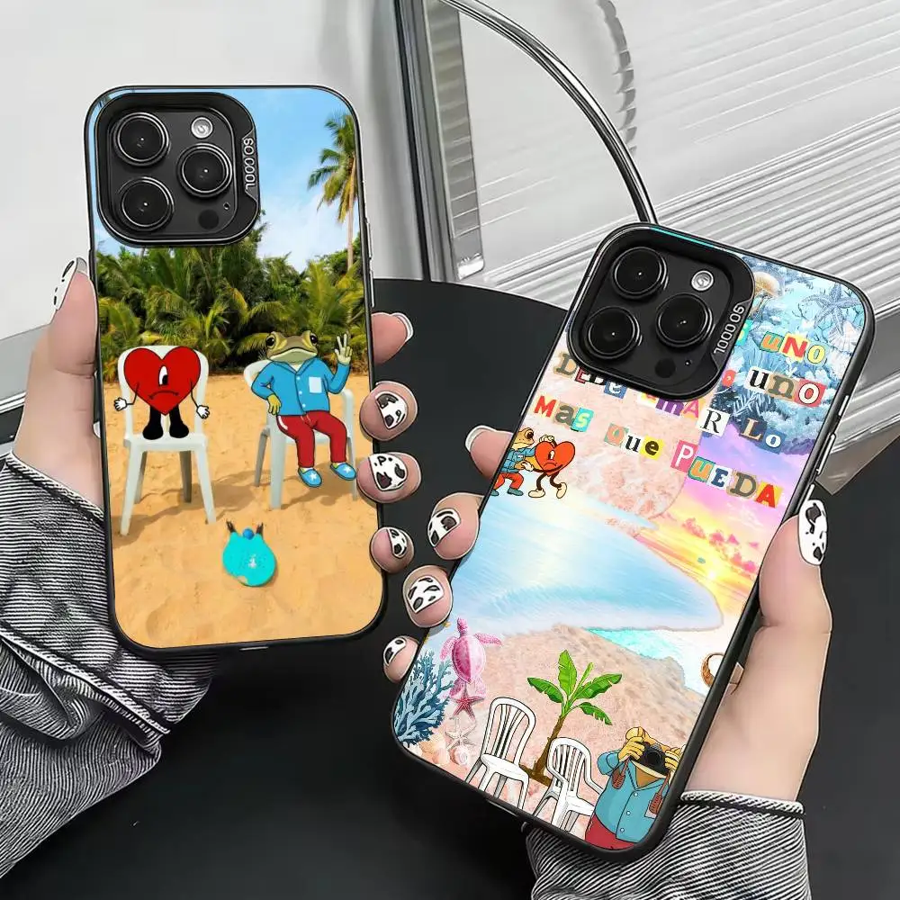 Singer Bad Bunnys Art Phone Case For iPhone 17,16,15,14,13,12,11 Plus,Pro Max,XS,Colorful Silver Phone case Funda Cover
Singer Bad Bunnys Art Phone Case For iPhone 17,16,15,14,13,12,11 Plus,Pro Max,XS,Colorful Silver Phone case Funda Cover