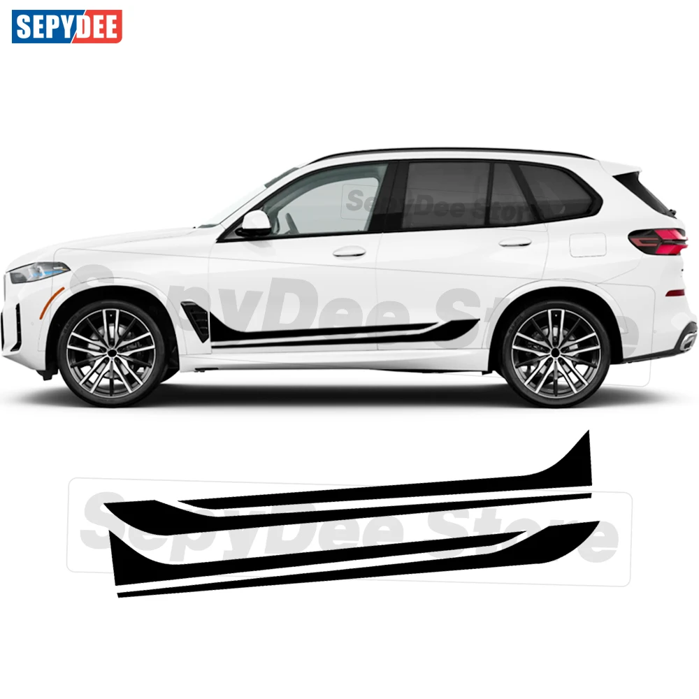 2X Car Door Side Skirt Stickers for BMW X5 G05 Body Decor Wrap Racing Stripes Vinyl Film Decal Car Accessories
2X Car Door Side Skirt Stickers for BMW X5 G05 Body Decor Wrap Racing Stripes Vinyl Film Decal Car Accessories