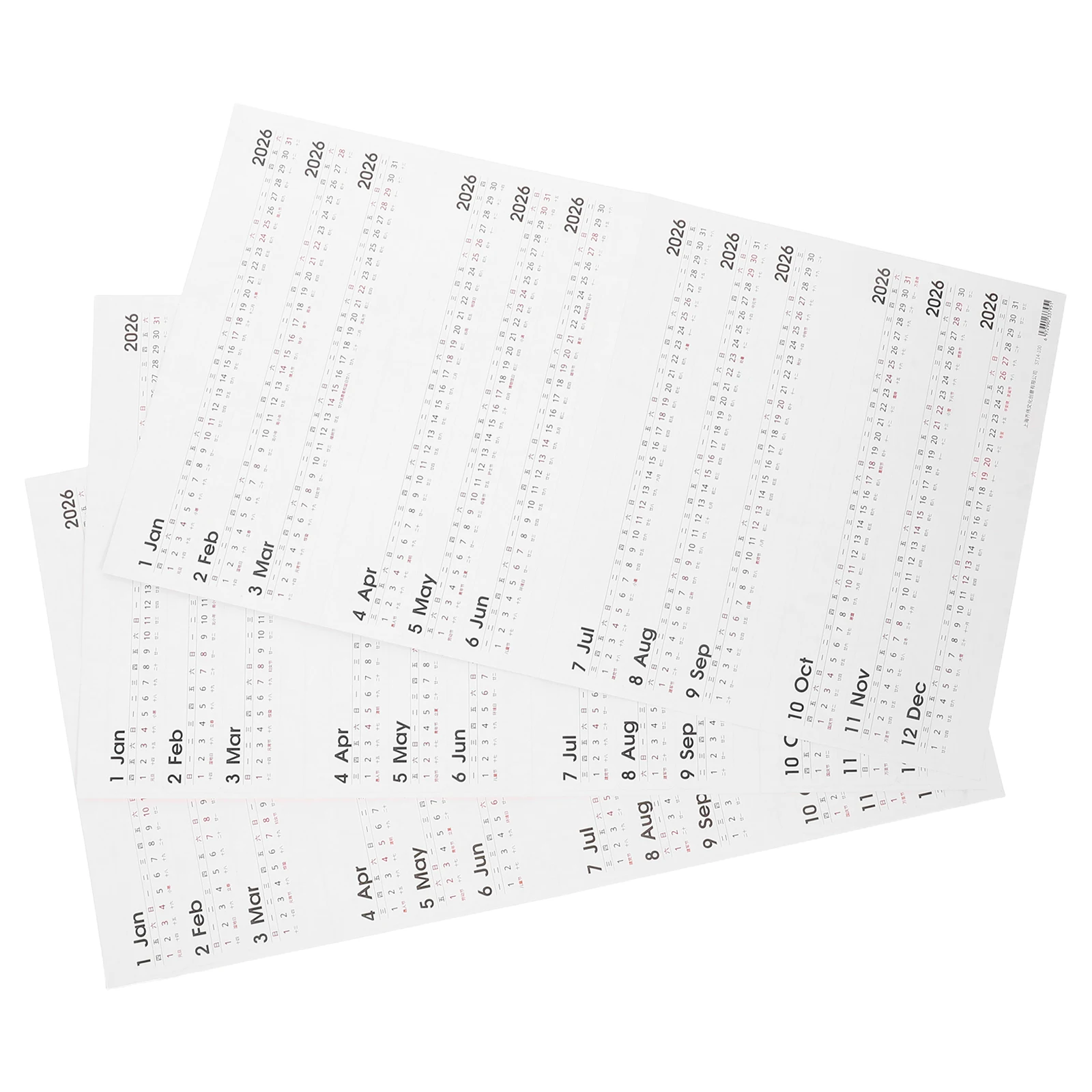3 Sheets 2026 Calendar Unique Adhesive Stickers Strong Tabs Monthly Schedule Index Divider For Notebooks Journals Travel Work
3 Sheets 2026 Calendar Unique Adhesive Stickers Strong Tabs Monthly Schedule Index Divider For Notebooks Journals Travel Work
