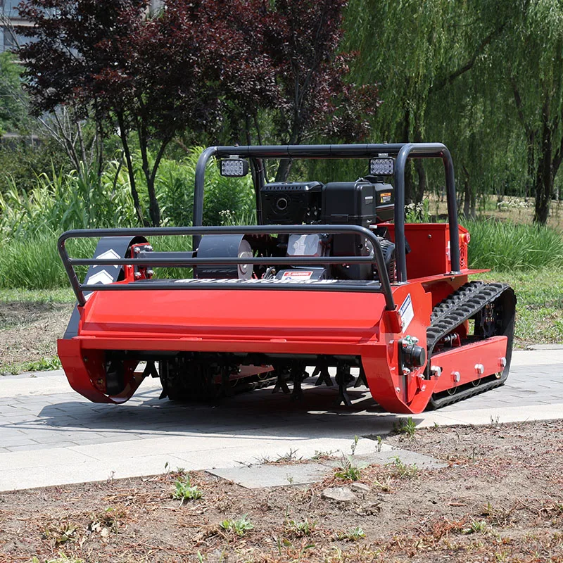 Customized remote-controlled tracked lawn mower mini lawn mower four stroke diesel engine lawn mower for sale
Customized remote-controlled tracked lawn mower mini lawn mower four stroke diesel engine lawn mower for sale