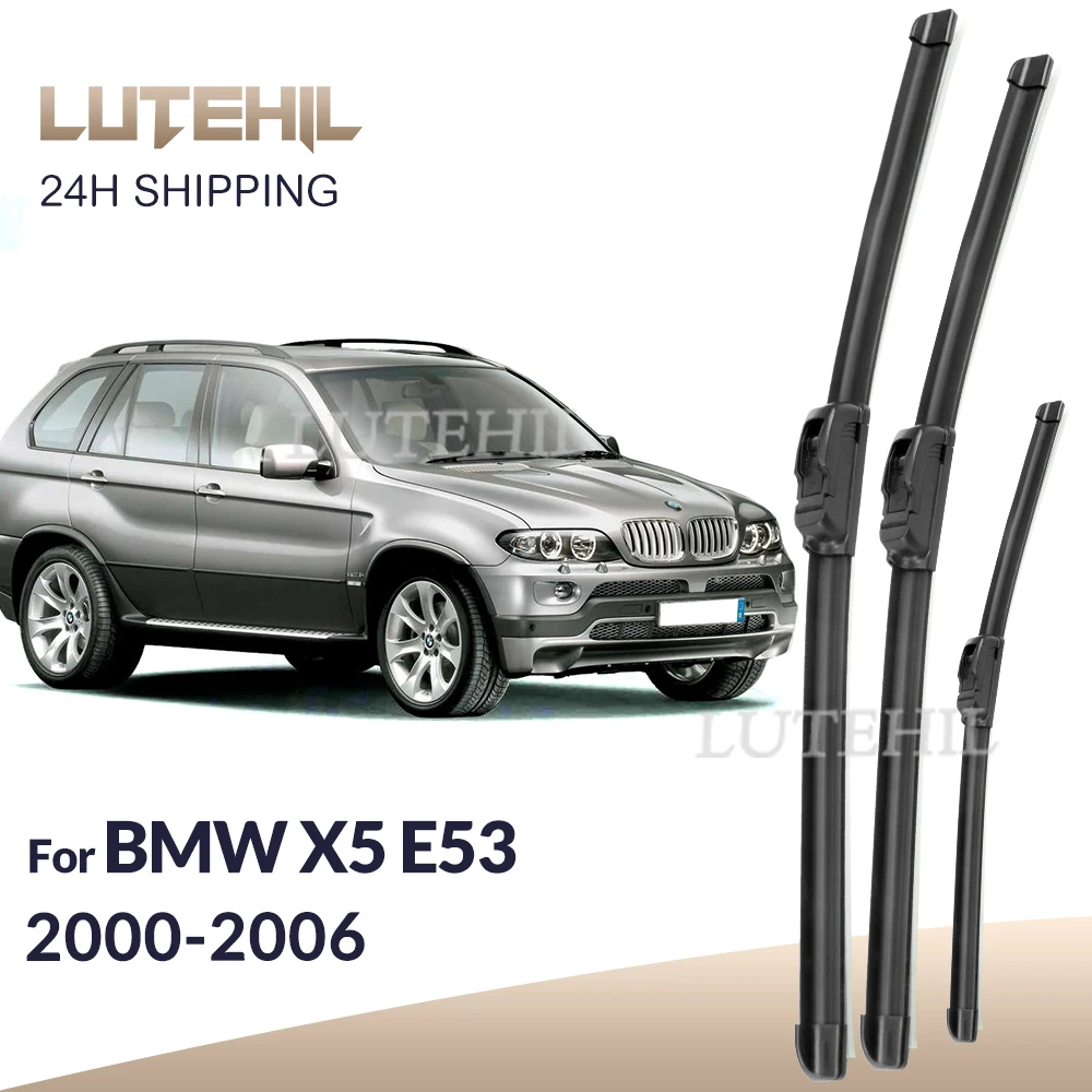 Для BMW X5 E53 2000-2006 2001 2002 2003 2004 2005 стеклоочиститель передние и задние щетки стеклоочистителя лобовое стекло щетки 24 "22" 18"
Для BMW X5 E53 2000-2006 2001 2002 2003 2004 2005 стеклоочиститель передние и задние щетки стеклоочистителя лобовое стекло щетки 24 "22" 18"