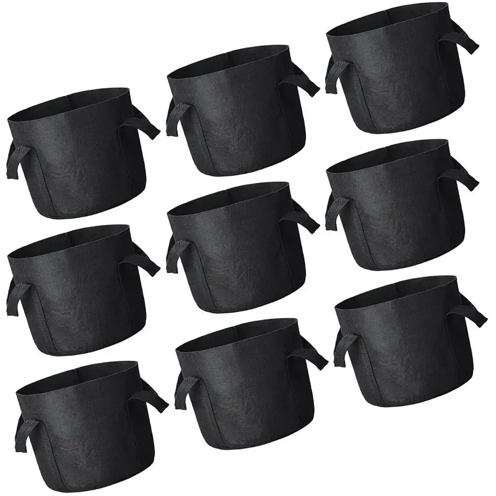 9 Pcs Plant Growing Bag Felt Storage Pouch Eco Friendly Lightweight Breathable Gardening Vegetable Container
9 Pcs Plant Growing Bag Felt Storage Pouch Eco Friendly Lightweight Breathable Gardening Vegetable Container