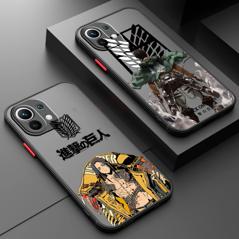 A-Attack On Titan Cool Cute Frosted Translucent For Xiaomi Mi 13 12 12T 11T 11 11i 10T 10 9T Pro Lite Ultra 5G Soft Phone Case
A-Attack On Titan Cool Cute Frosted Translucent For Xiaomi Mi 13 12 12T 11T 11 11i 10T 10 9T Pro Lite Ultra 5G Soft Phone Case