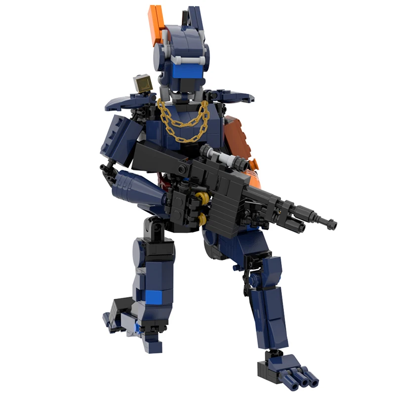 MOC Classic Movie Chappied Robot Building Blocks Assembly Model Military Mecha Robot Creative Bricks Holiday Gift Children Toy
MOC Classic Movie Chappied Robot Building Blocks Assembly Model Military Mecha Robot Creative Bricks Holiday Gift Children Toy