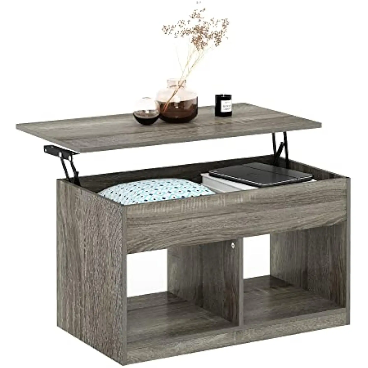 Jensen Living Room Lift Top Coffee Table with Hidden Compartment, French Oak Grey
Jensen Living Room Lift Top Coffee Table with Hidden Compartment, French Oak Grey