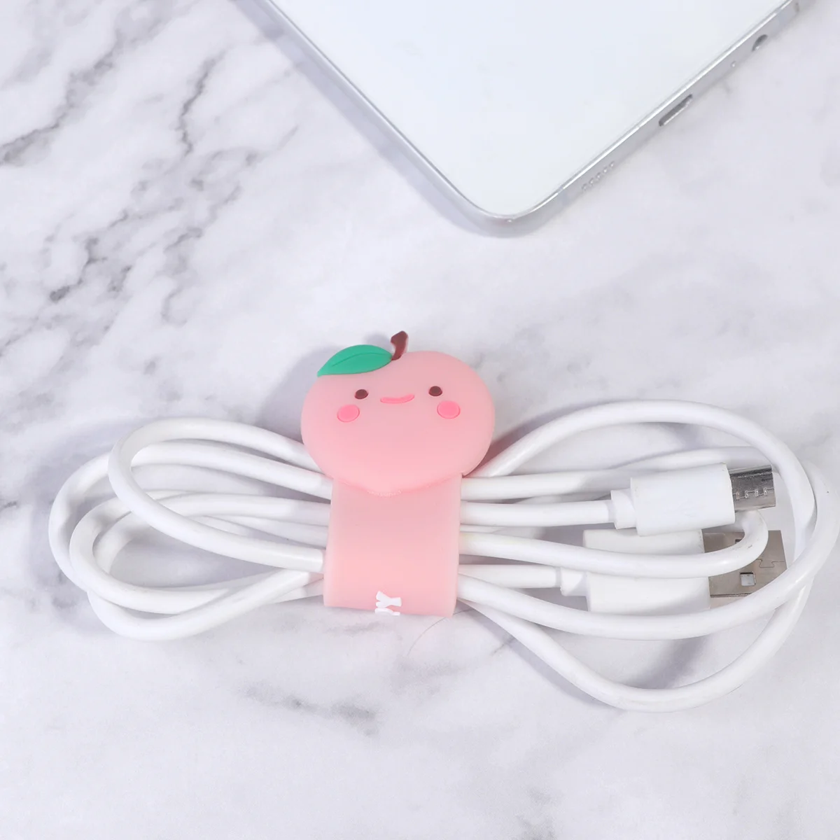 2Pcs Silicone Cable Organizer Mini Size Headphone Cord Storage Winder Tie Cartoon Style for Cellphone USB Data Line Management
2Pcs Silicone Cable Organizer Mini Size Headphone Cord Storage Winder Tie Cartoon Style for Cellphone USB Data Line Management