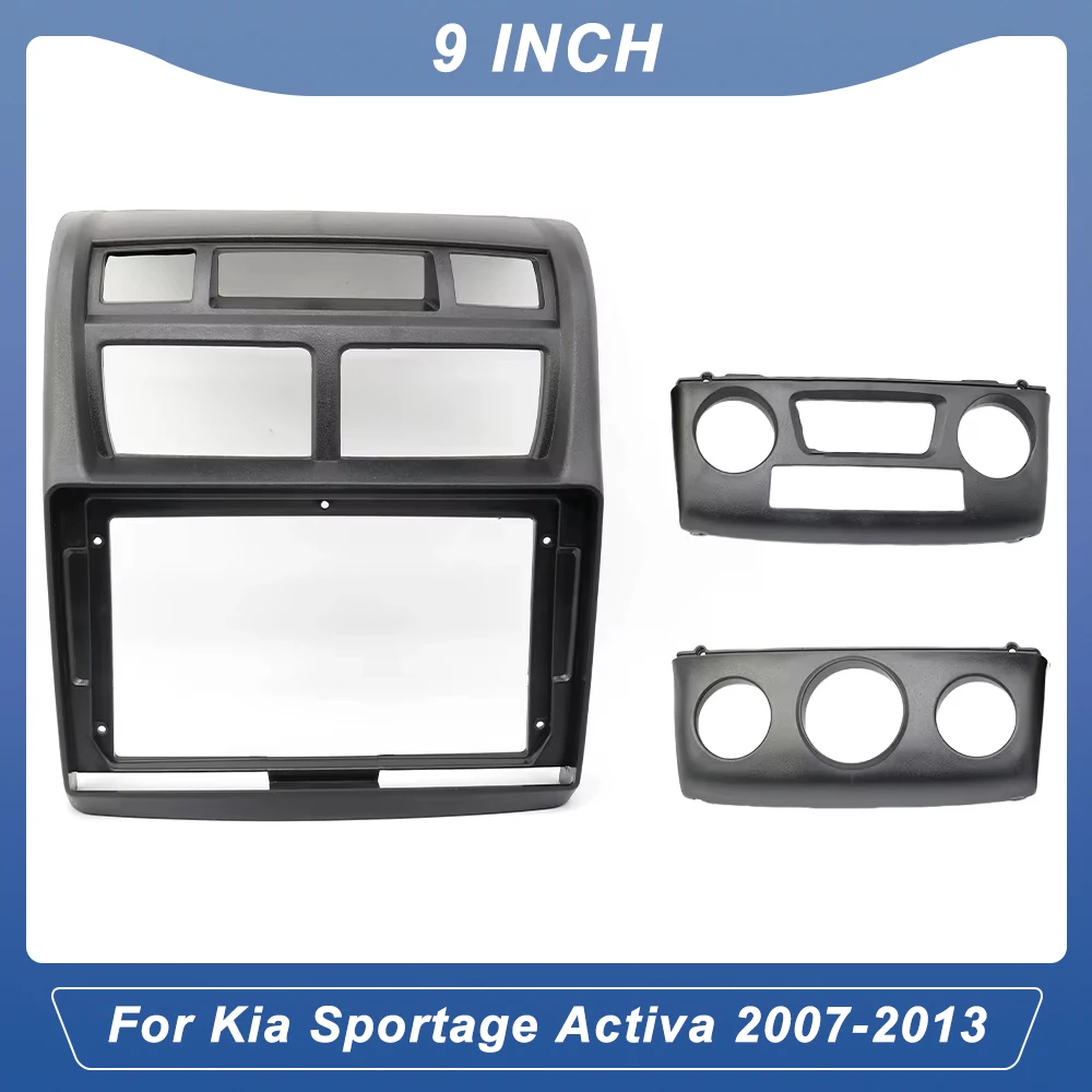 9 Inch Car Frame Fascia Adapter For Kia Sportage Activa 2007-2013 Android Radio Dash Fitting Panel Kit
9 Inch Car Frame Fascia Adapter For Kia Sportage Activa 2007-2013 Android Radio Dash Fitting Panel Kit