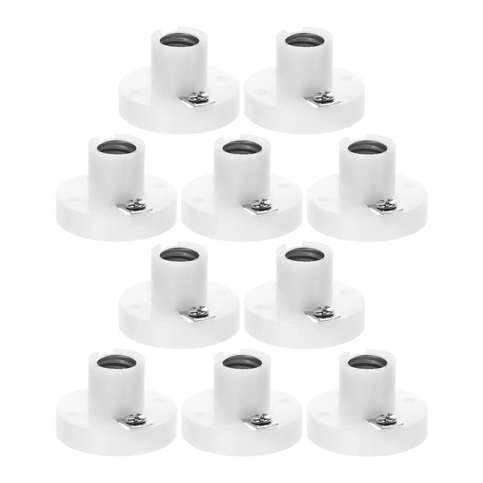 10 Pcs Bulb Socket Adapter Holder Small Experiment Equipment Pendant Light Holder Kit Lamp Base Converter
10 Pcs Bulb Socket Adapter Holder Small Experiment Equipment Pendant Light Holder Kit Lamp Base Converter