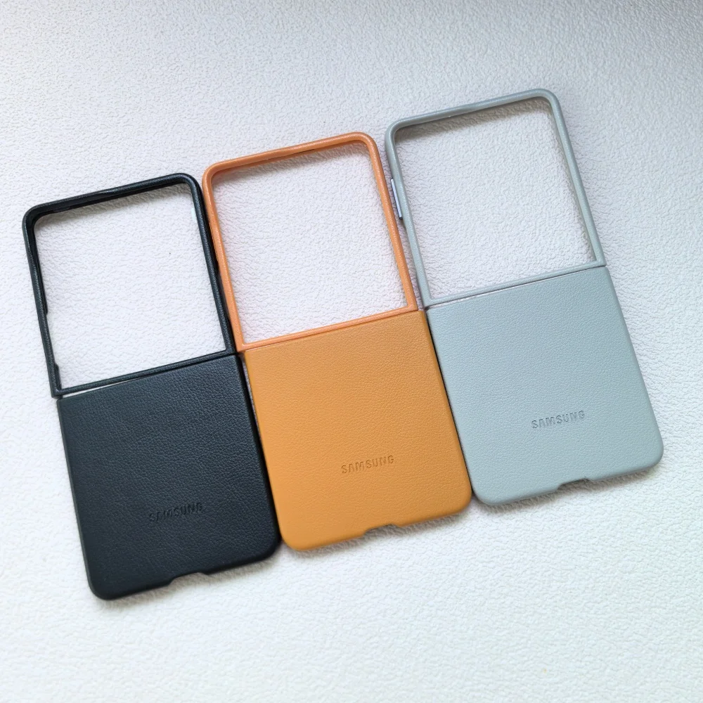 Original Samsung Galaxy Z Flip 8 5G Case Premium Genuine Luxury Leather Mobile Phone Case Flip8 Full Protective Shockproof Shell
Original Samsung Galaxy Z Flip 8 5G Case Premium Genuine Luxury Leather Mobile Phone Case Flip8 Full Protective Shockproof Shell