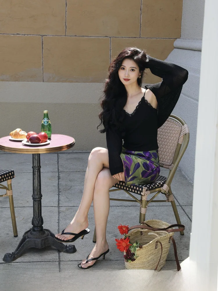 TAIYANG OFFICE Bla Knitted Hollow out Sun Protection oulder Wrap Women's ort Sve Long irt Outerwear Summer
TAIYANG OFFICE Bla Knitted Hollow out Sun Protection oulder Wrap Women's ort Sve Long irt Outerwear Summer