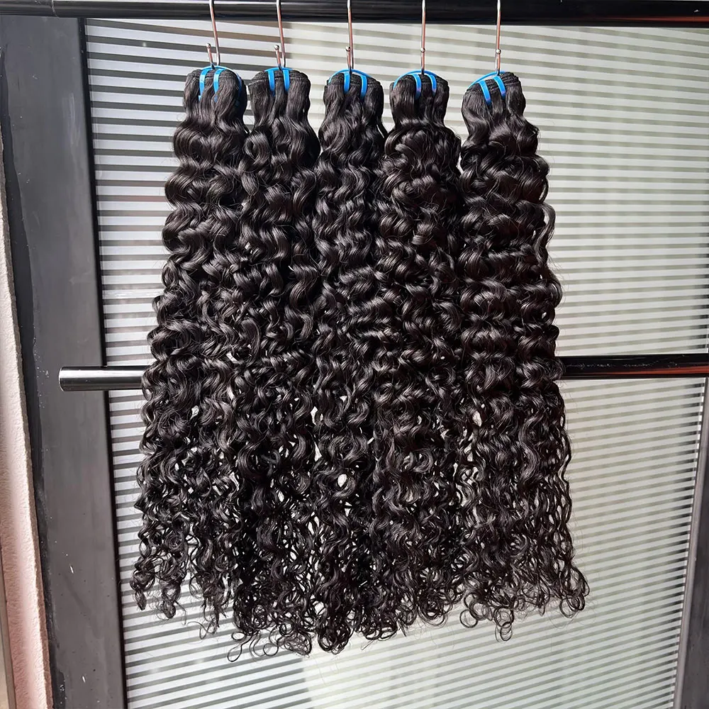 SWANEE Brazilian Afro Water Wave Human Hair Bundles Extensions Deal 100% Unprocessed Virgin Human Hair Weave Bundles For Women
SWANEE Brazilian Afro Water Wave Human Hair Bundles Extensions Deal 100% Unprocessed Virgin Human Hair Weave Bundles For Women