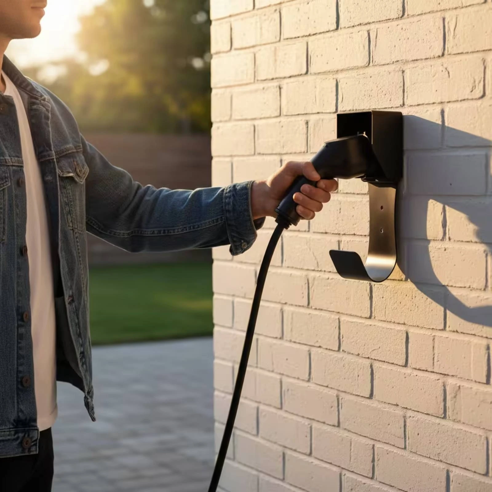 Electric Vehicle Charger Hook Holder Easy to Install Charging Holder Electric Vehicle Charger Hook Organized Storage Cable
Electric Vehicle Charger Hook Holder Easy to Install Charging Holder Electric Vehicle Charger Hook Organized Storage Cable