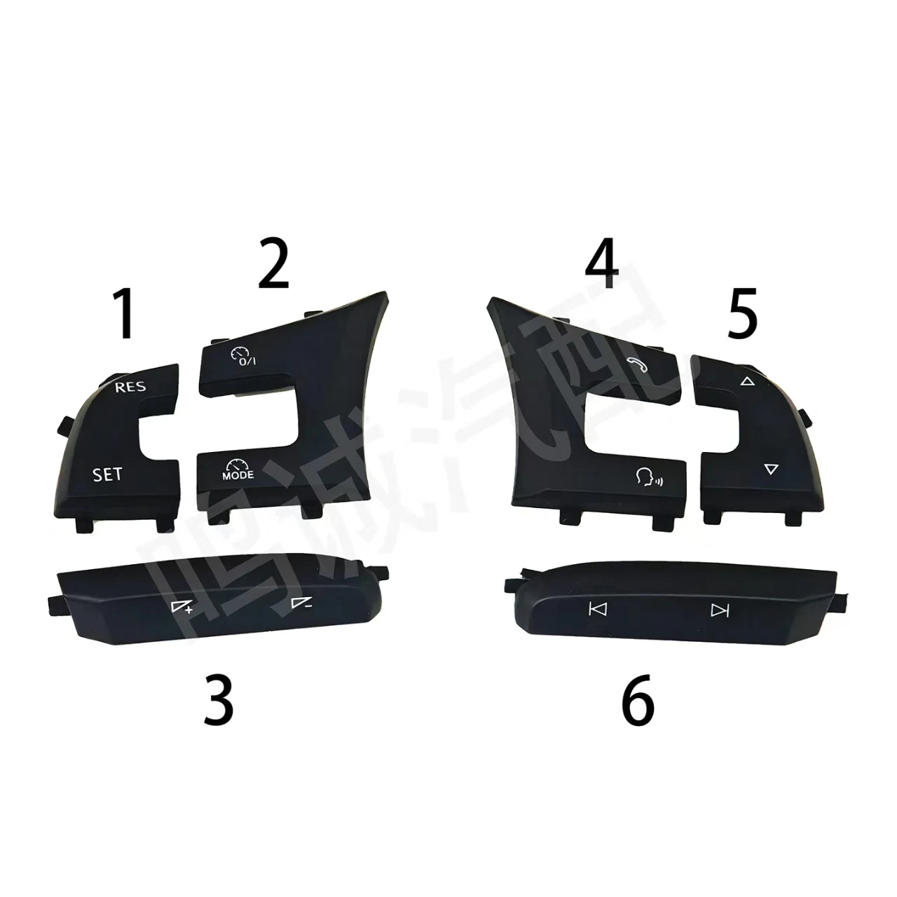 Suitable for Volkswagen Golf 7, Lamando GTS, Touang X, Tiguan L, multi-function steering wheel buttons, volume adjustment button
Suitable for Volkswagen Golf 7, Lamando GTS, Touang X, Tiguan L, multi-function steering wheel buttons, volume adjustment button