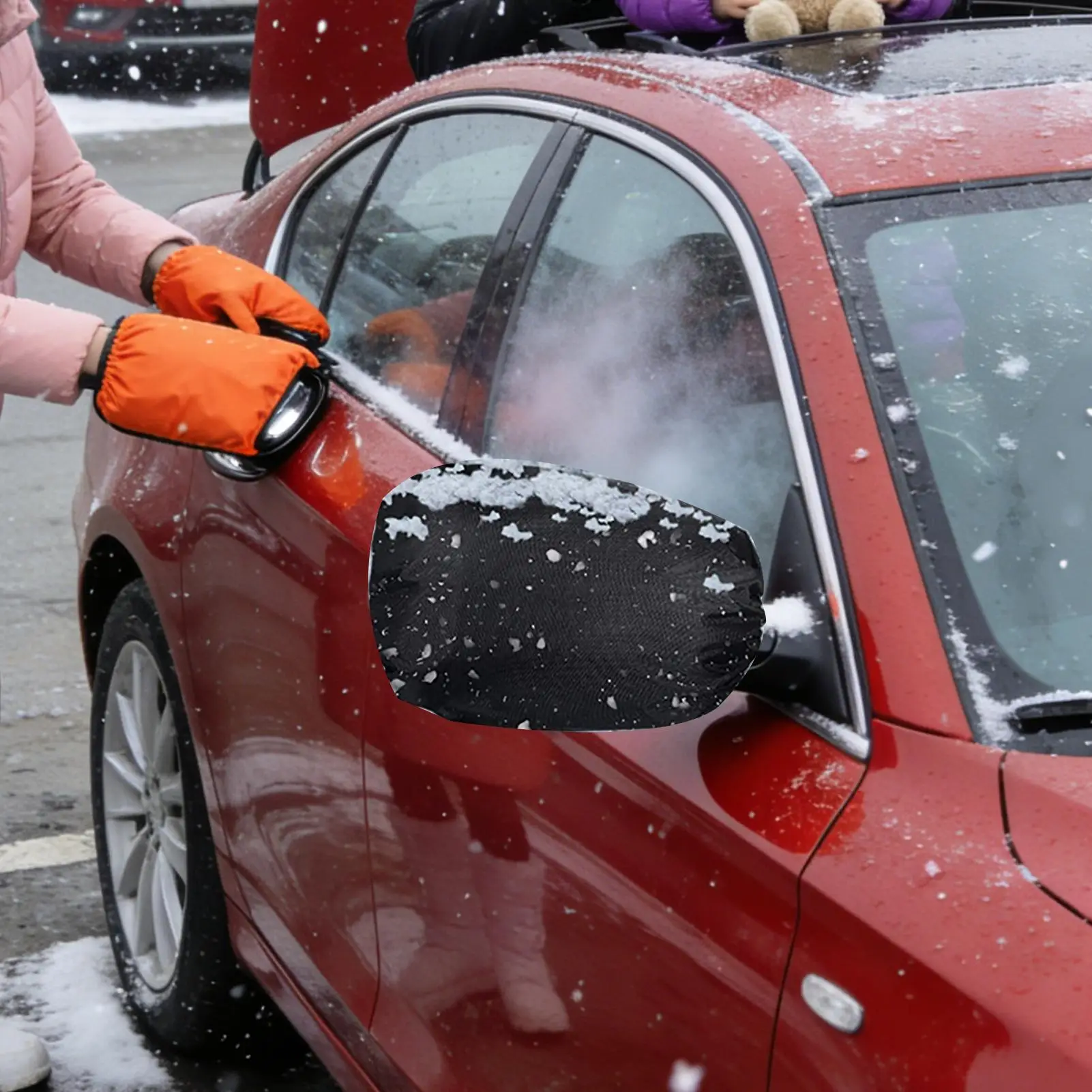 1PC Car Side Mirror Covers Thicken Dustproof Windproof Winter Mirror Protectors Covers For Sedan SUV, Frost Sun Rain Protection
1PC Car Side Mirror Covers Thicken Dustproof Windproof Winter Mirror Protectors Covers For Sedan SUV, Frost Sun Rain Protection