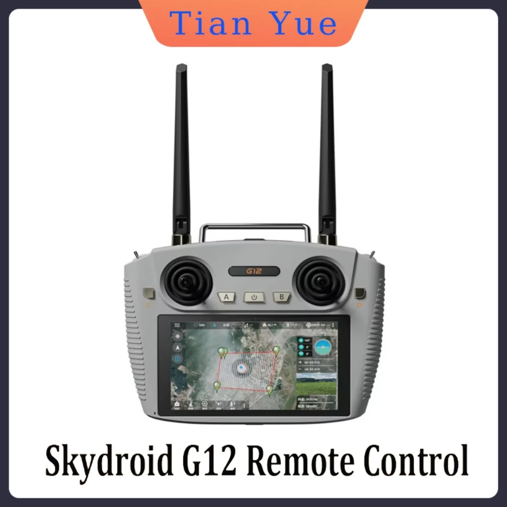 Skydroid G12 Remote Control with 2.4GHz /5.8GHz Dual Band 5.5inch 1080P High-Definition Display 20KM Digital Image Transmission
Skydroid G12 Remote Control with 2.4GHz /5.8GHz Dual Band 5.5inch 1080P High-Definition Display 20KM Digital Image Transmission