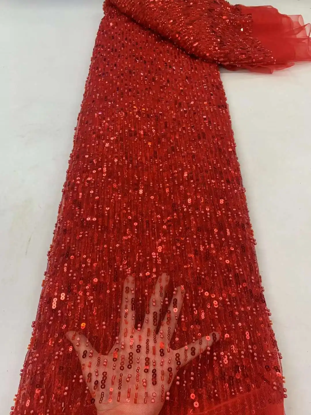 Red 2024 High Quality African Lace Fabric Material French Embroidery Tulle Lace Fabric For Nigerian Wedding Party Dress SewingZX
Red 2024 High Quality African Lace Fabric Material French Embroidery Tulle Lace Fabric For Nigerian Wedding Party Dress SewingZX