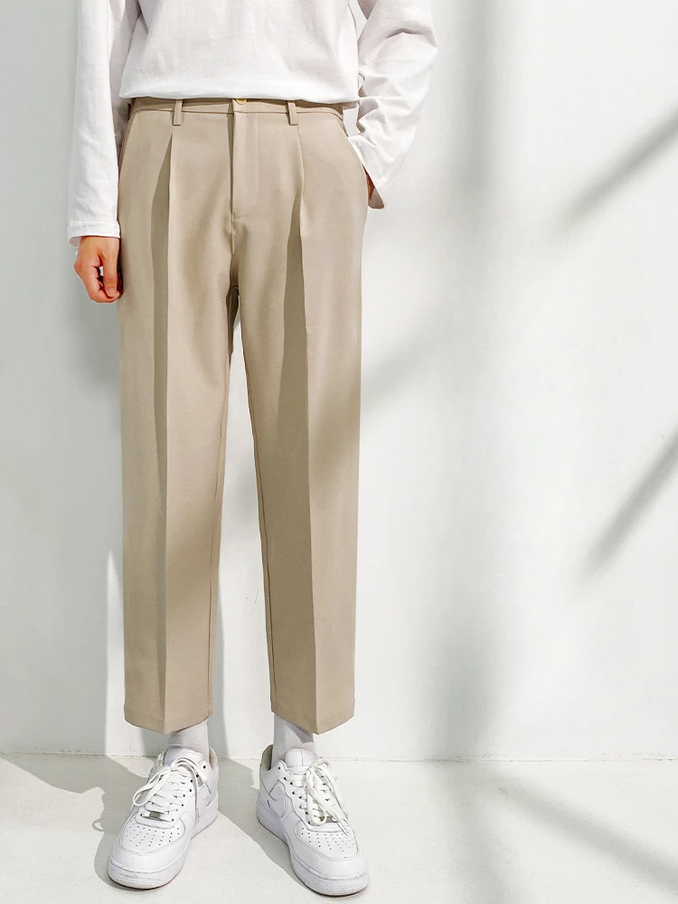 Spring Autumn Men's Dress Suit Pants Male Casual Pants High Quality Fashion Casual Versatile Breathable Trousers Clothing A194
Spring Autumn Men's Dress Suit Pants Male Casual Pants High Quality Fashion Casual Versatile Breathable Trousers Clothing A194