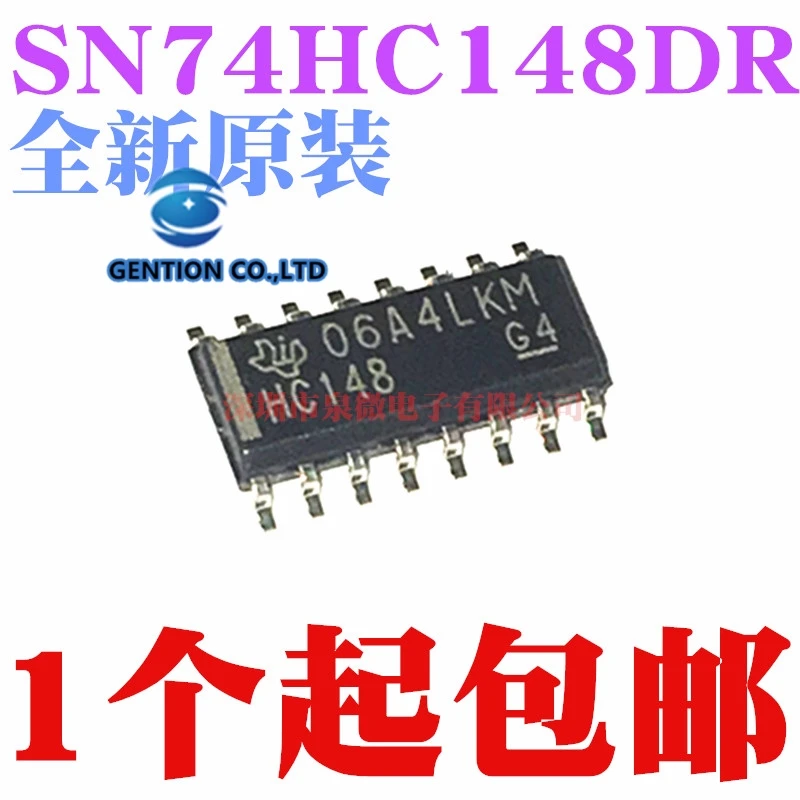 10PCS SOIC SN74HC148DR 8 line to 3 line priority encoder-16 in stock 100% new and original
10PCS SOIC SN74HC148DR 8 line to 3 line priority encoder-16 in stock 100% new and original