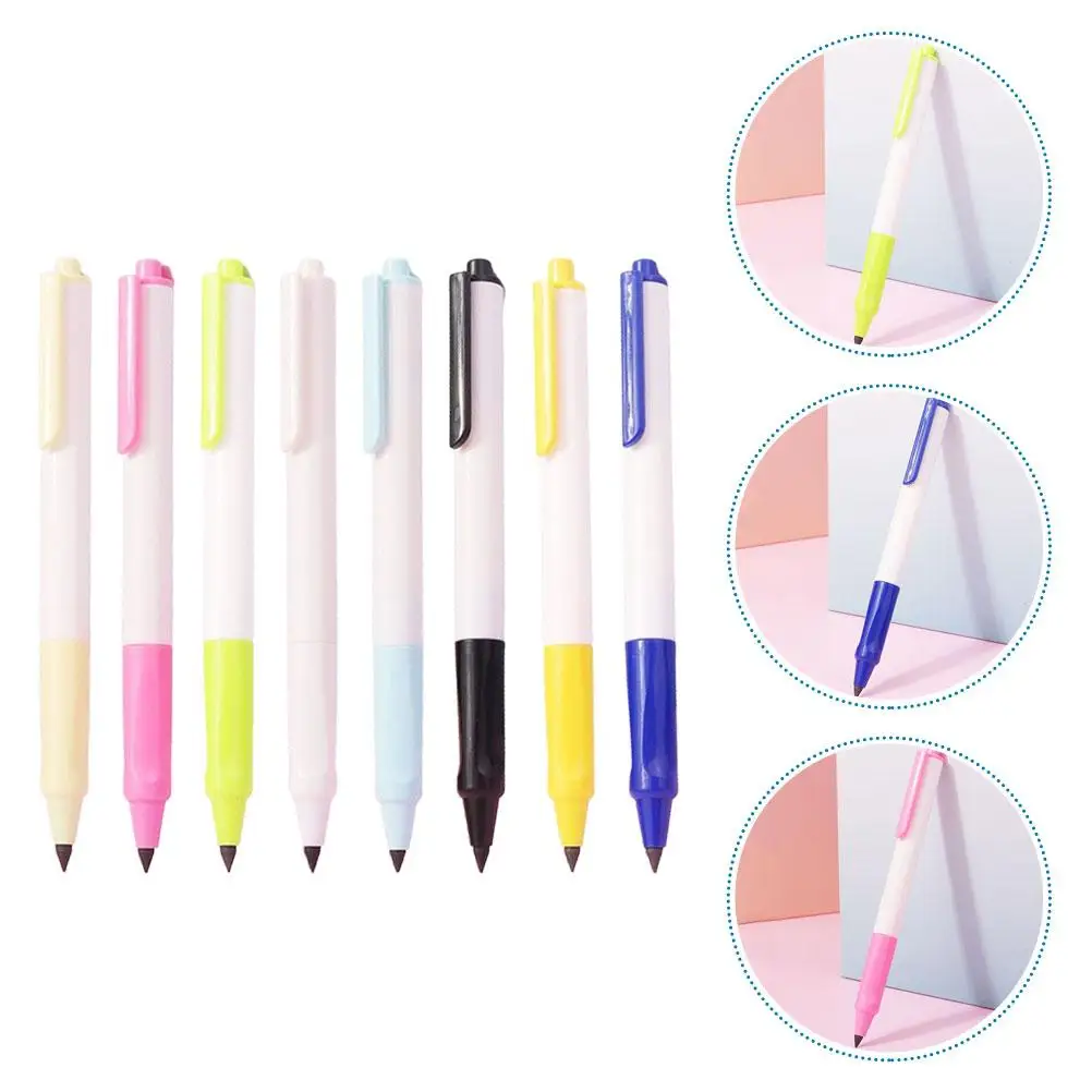 8 Pcs Everlasting Press Pencil Smooth Writing Sketch Drawing Students Teachers Lightweight Compact Portable Inkless Drafting
8 Pcs Everlasting Press Pencil Smooth Writing Sketch Drawing Students Teachers Lightweight Compact Portable Inkless Drafting