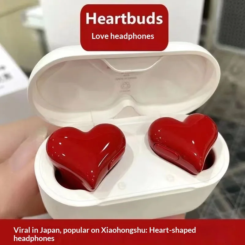 Беспроводные Bluetooth-наушники в форме сердца с шумоподавлением, длительный срок службы батареи, красочный женский подарок на день рождения
Беспроводные Bluetooth-наушники в форме сердца с шумоподавлением, длительный срок службы батареи, красочный женский подарок на день рождения
