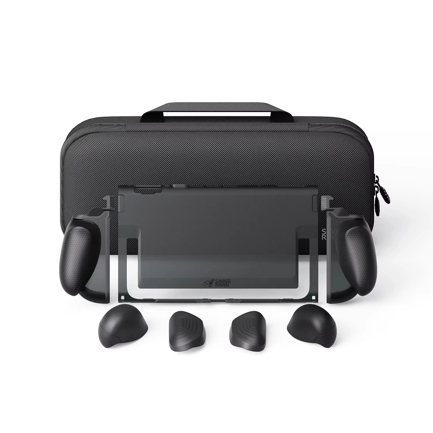 Savage Raven by Skull & Co. FissionGrip Revolutionary Split Protective Case Dockable Cover for Nintendo Switch 2 Game Console
Savage Raven by Skull & Co. FissionGrip Revolutionary Split Protective Case Dockable Cover for Nintendo Switch 2 Game Console