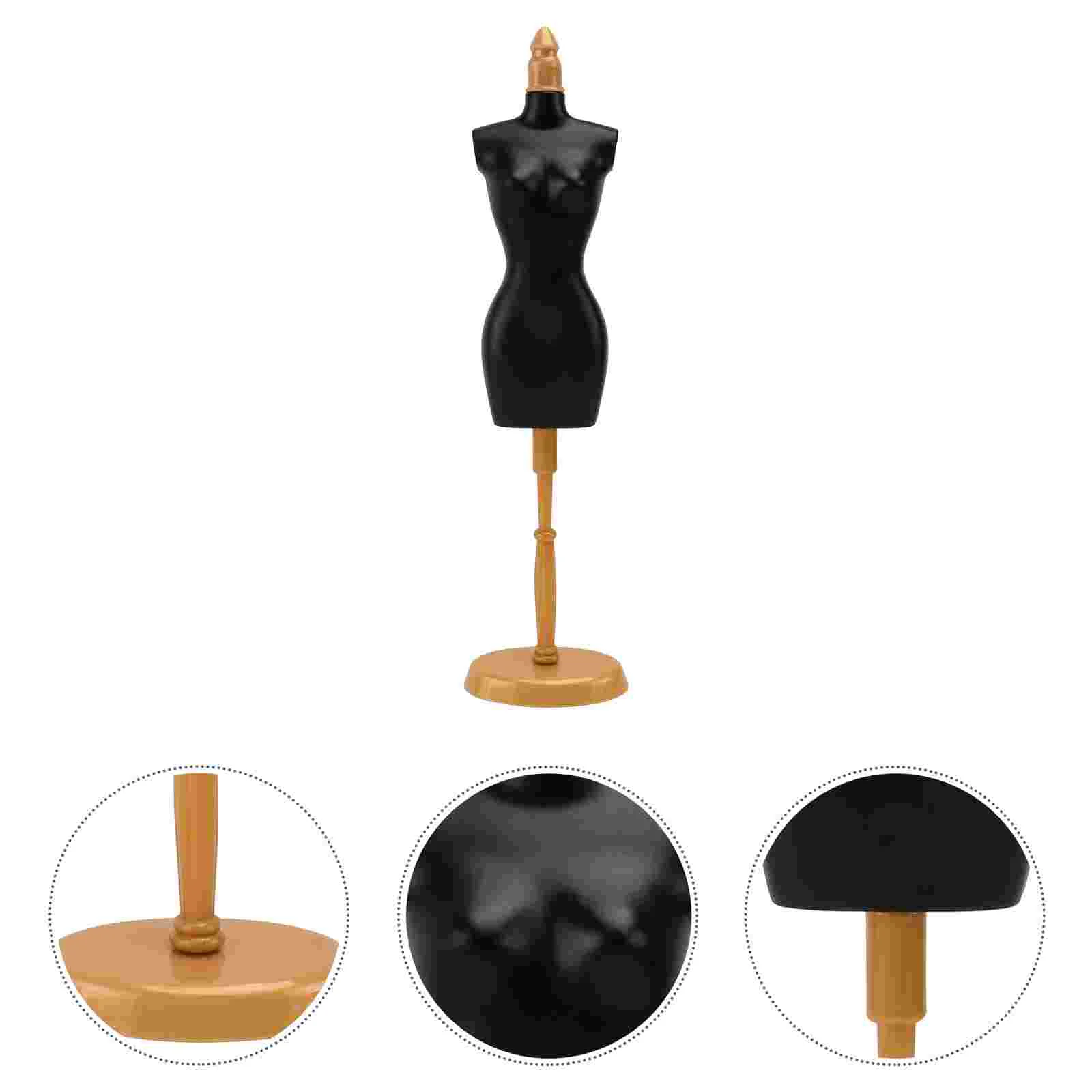 5 Pcs Mini Dress Model Stand Clothes Mannequin Display Rack Small House Accessory Black Child
5 Pcs Mini Dress Model Stand Clothes Mannequin Display Rack Small House Accessory Black Child