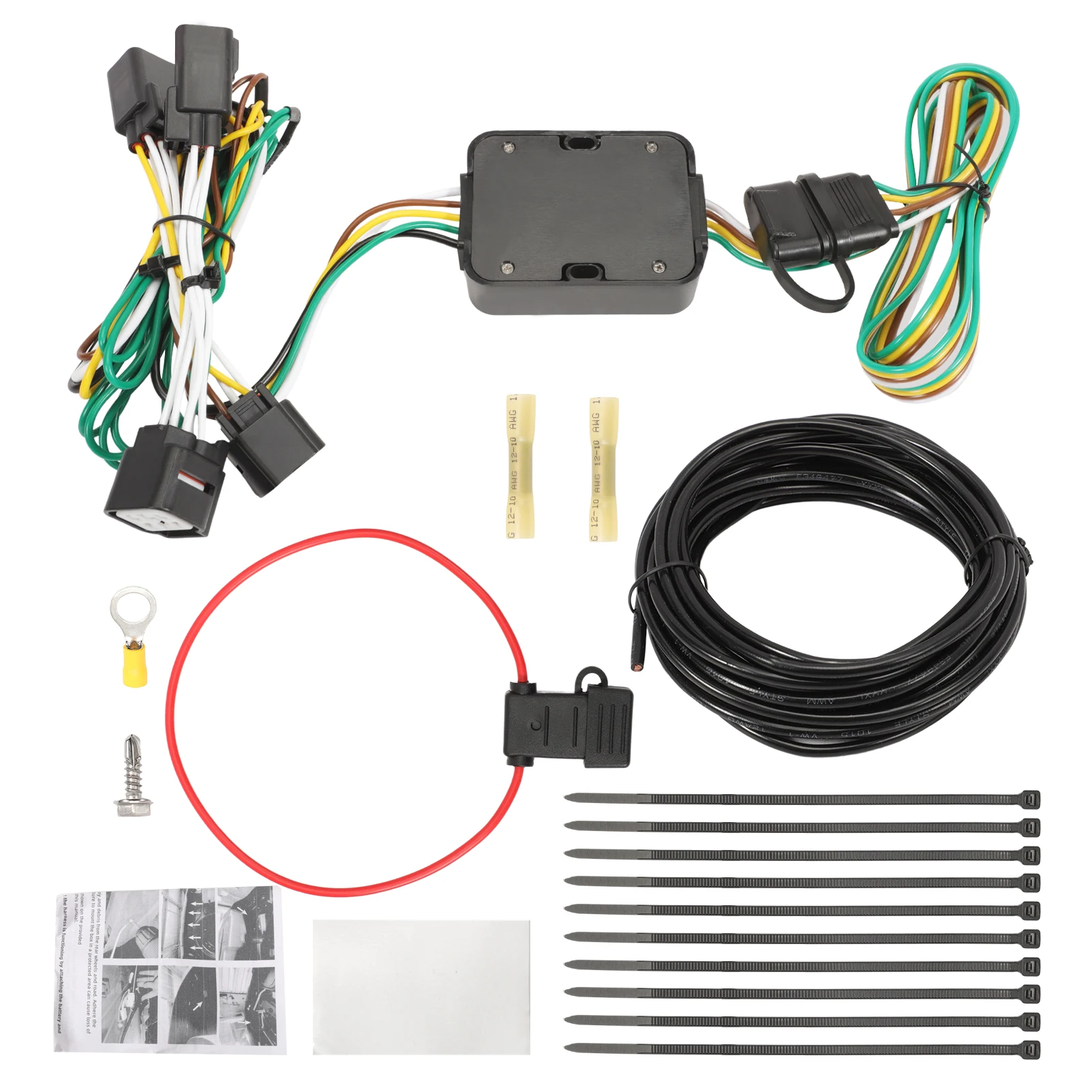 56501 Автомобильный боковой индивидуальный 4-контактный соединительный провод жгута проводов прицепа для Kia Telluride 2023-2024
56501 Автомобильный боковой индивидуальный 4-контактный соединительный провод жгута проводов прицепа для Kia Telluride 2023-2024