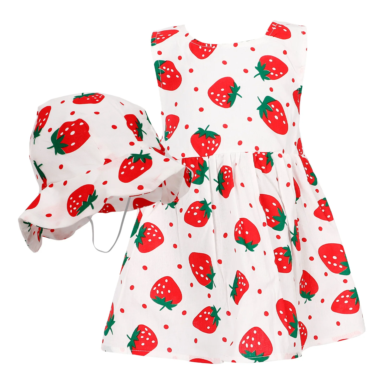 1Set Infant Sling Dress Strawberry Pattern Comfortable Costume for Baby Girl Photoshoot Baby Girls Skirt Infant Sling Dress
1Set Infant Sling Dress Strawberry Pattern Comfortable Costume for Baby Girl Photoshoot Baby Girls Skirt Infant Sling Dress