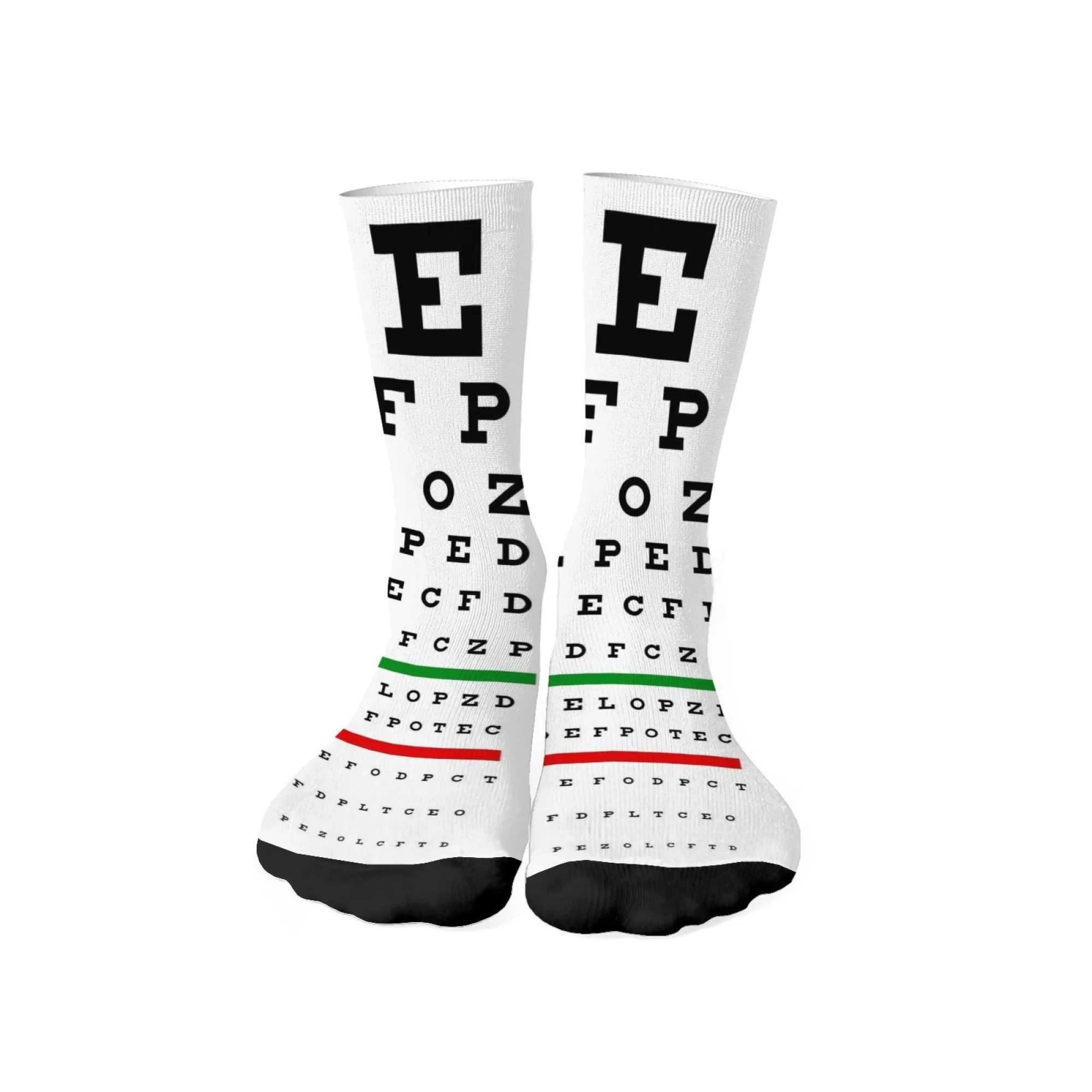 Novel and Quirky Eye Chart Printed Men's Socks Skin-friendly and Breathable Socks Street Hip-hop Harajuku Vibe Fun Socks
Novel and Quirky Eye Chart Printed Men's Socks Skin-friendly and Breathable Socks Street Hip-hop Harajuku Vibe Fun Socks