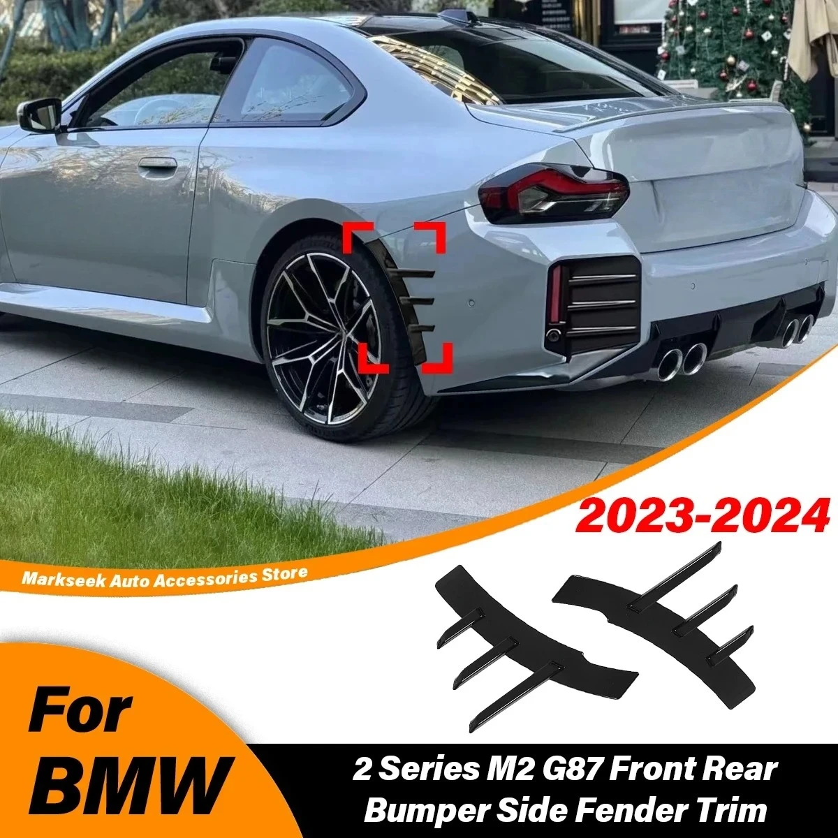 For BMW 2 Series M2 G87 2023 2024 Automobile Front Bumper MP Style Side Fender Body Protection Decoration Modification Tao Jian
For BMW 2 Series M2 G87 2023 2024 Automobile Front Bumper MP Style Side Fender Body Protection Decoration Modification Tao Jian