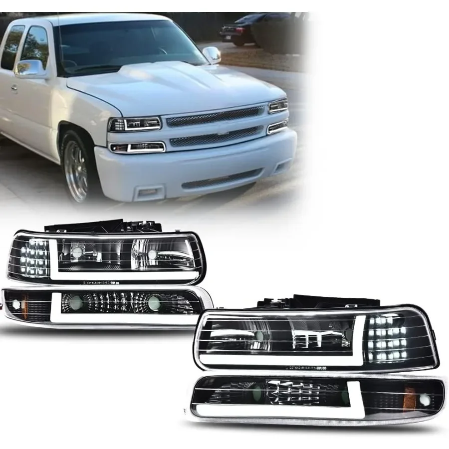 Светодиодные фары DRL в сборе для Chevrolet Silverado 1500 2500 9902 Suburban 1500 2500 Tahoe 0006 Silverado 1500 2500 HD 350
Светодиодные фары DRL в сборе для Chevrolet Silverado 1500 2500 9902 Suburban 1500 2500 Tahoe 0006 Silverado 1500 2500 HD 350
