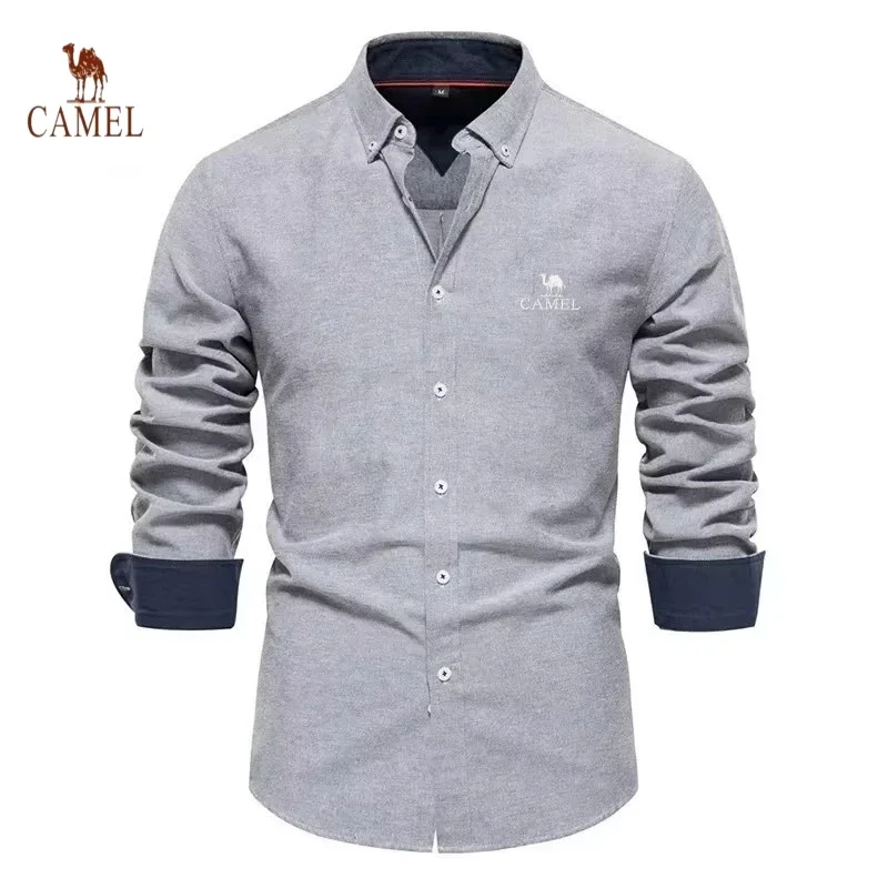 Men's Embroidered High-quality Pure Cotton Long Sleeved Shirt for Spring and Autumn Fashion Casual Multifunctional Top
Men's Embroidered High-quality Pure Cotton Long Sleeved Shirt for Spring and Autumn Fashion Casual Multifunctional Top
