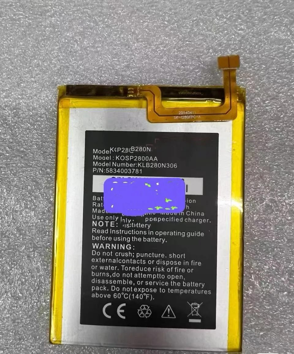 Новый аккумулятор для Panasonic KOSP2800AA 2800 мАч.3,7 В
Новый аккумулятор для Panasonic KOSP2800AA 2800 мАч.3,7 В