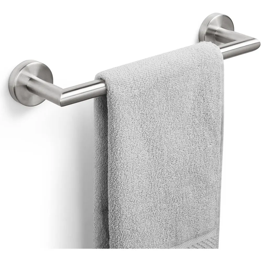 12 Inch Brushed Nickel Wall Mounted Towel Rack, Modern Bathroom Towel Holder, Stainless Steel Towel Bar, Silver Rail for Hand To
12 Inch Brushed Nickel Wall Mounted Towel Rack, Modern Bathroom Towel Holder, Stainless Steel Towel Bar, Silver Rail for Hand To