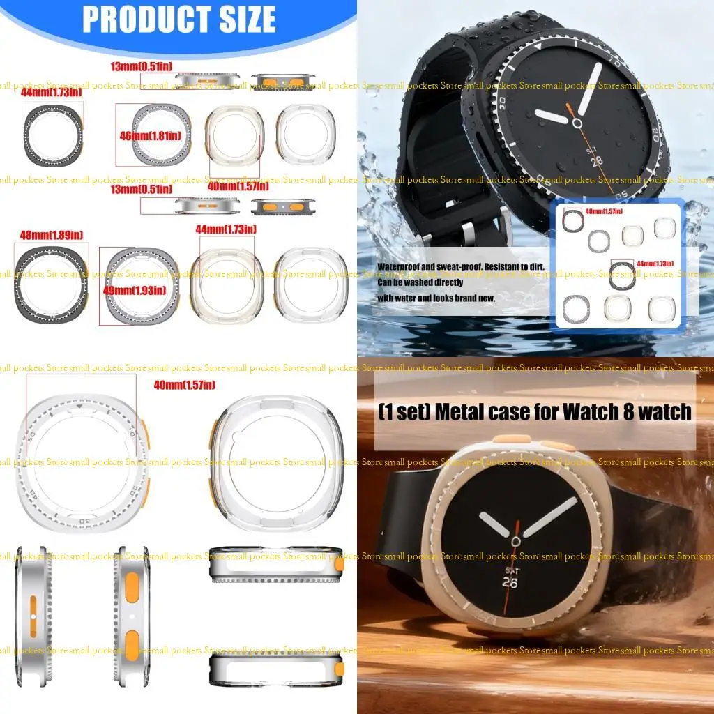 R1WD Reinforced Alloy Protective Layer For Watch 8 40mm/44mm Hassle Less Switching System
R1WD Reinforced Alloy Protective Layer For Watch 8 40mm/44mm Hassle Less Switching System