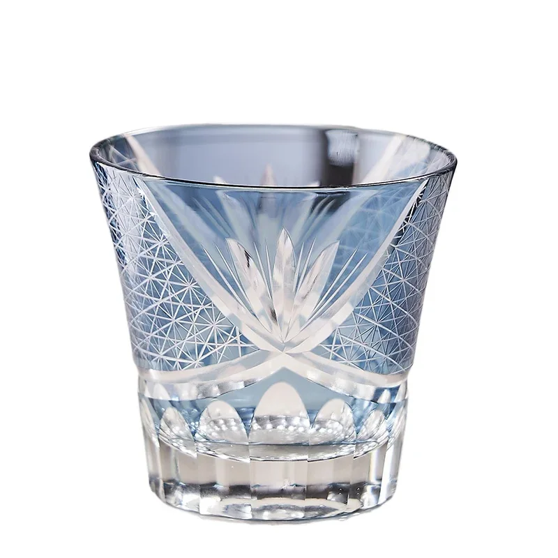 *High-end Japanese-style Dawning color crystal glass whiskey wine cup, daisy pattern cup
*High-end Japanese-style Dawning color crystal glass whiskey wine cup, daisy pattern cup