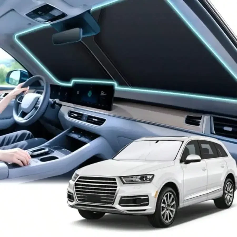 Universal Foldable Reflective Car Sun Shade For Windshield With Overhang Design
Universal Foldable Reflective Car Sun Shade For Windshield With Overhang Design