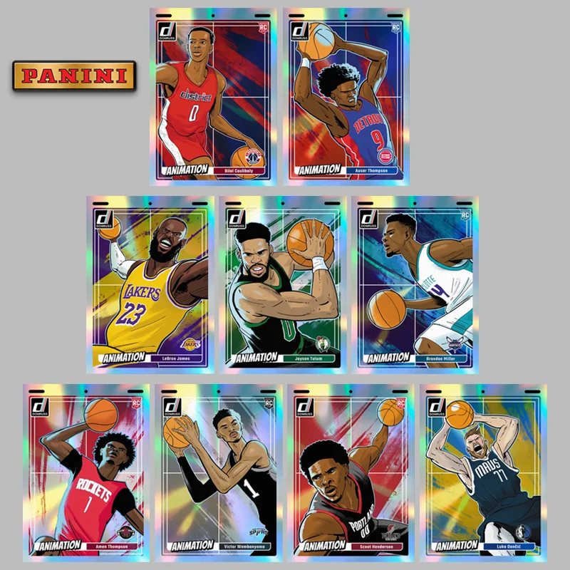 Panini Diy Домашняя страница 2024 Prizm Animation Wembanyam Lebron James Luka Doncic Nba Баскетбольная звезда Коллекционные карты Подарочная коллекция
Panini Diy Домашняя страница 2024 Prizm Animation Wembanyam Lebron James Luka Doncic Nba Баскетбольная звезда Коллекционные карты Подарочная коллекция