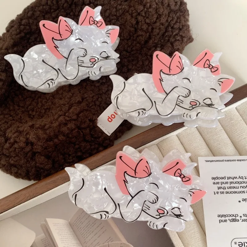 Super Cute Cartoon Cat Acetate Half Ponytail Hair Claw Funny Girls Unique Design Non Slip Fashion Hair Accessories Daily Wear
Super Cute Cartoon Cat Acetate Half Ponytail Hair Claw Funny Girls Unique Design Non Slip Fashion Hair Accessories Daily Wear