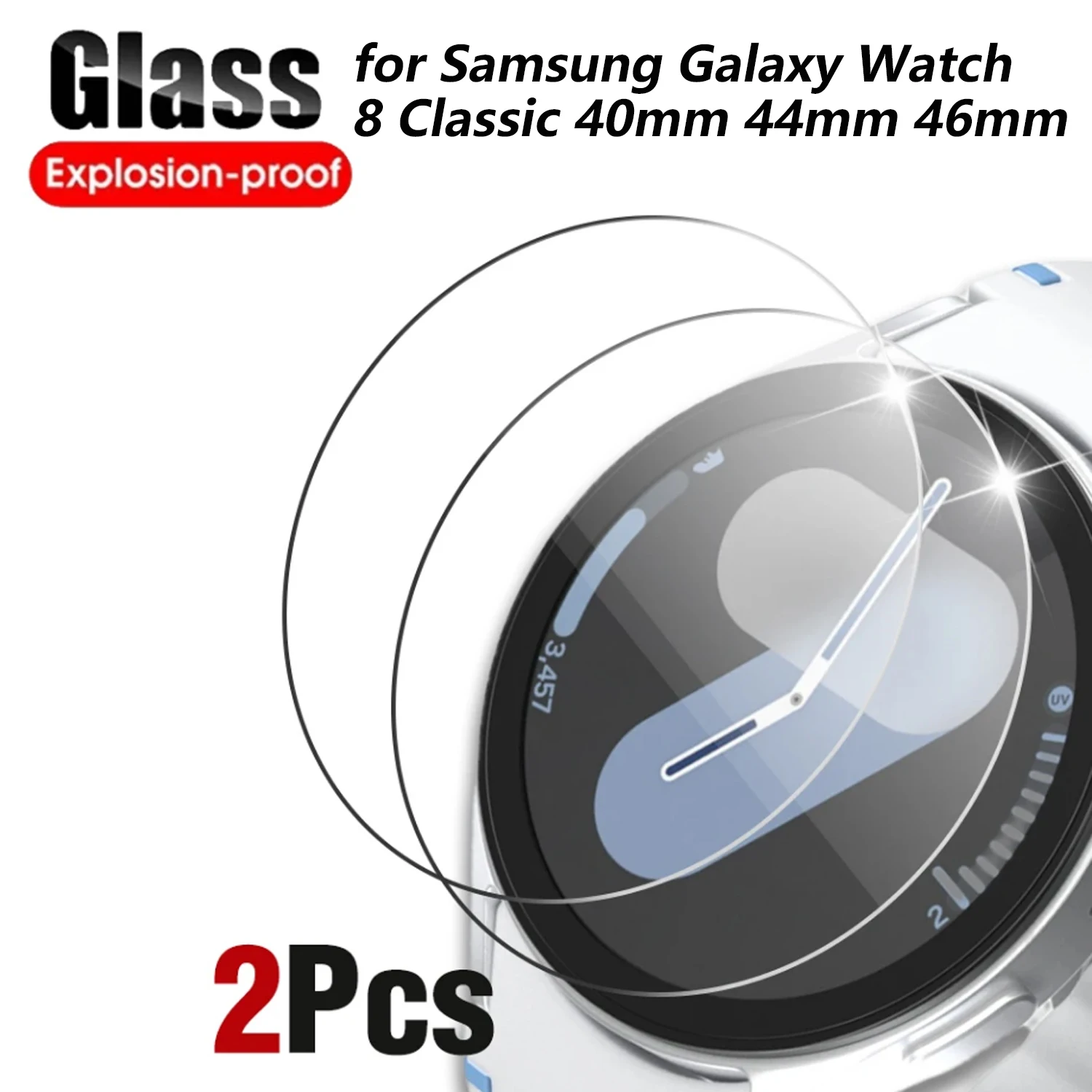 Tempered Glass for Samsung Galaxy Watch 8 Classic 40mm 44mm Ultra (2025) 47mm Smartwatch Screen Protector Glass Ultra-HD Film
Tempered Glass for Samsung Galaxy Watch 8 Classic 40mm 44mm Ultra (2025) 47mm Smartwatch Screen Protector Glass Ultra-HD Film