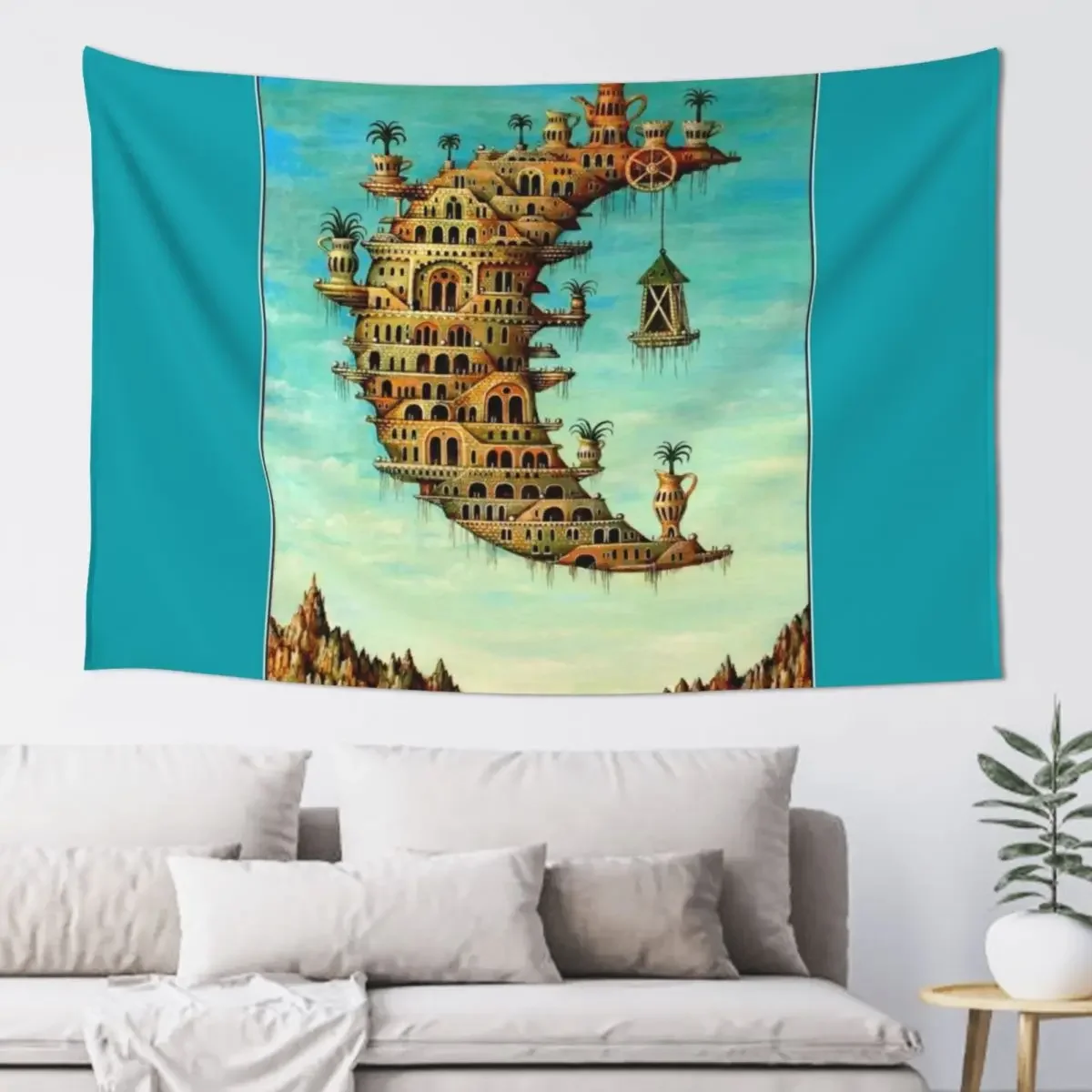 Vintage Living on the Moon Abstract Painting Print Tapestry Room Decor Aesthetic Wall Decor Hanging Tapestry
Vintage Living on the Moon Abstract Painting Print Tapestry Room Decor Aesthetic Wall Decor Hanging Tapestry