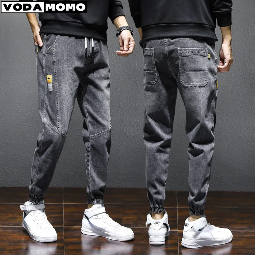 Men's Slim Fitting Small Foot Tie Up Jeans Fashion Brand Streetwear Baggy Jeans Men Korean Fashion Loose Straight Denim Pants
Men's Slim Fitting Small Foot Tie Up Jeans Fashion Brand Streetwear Baggy Jeans Men Korean Fashion Loose Straight Denim Pants