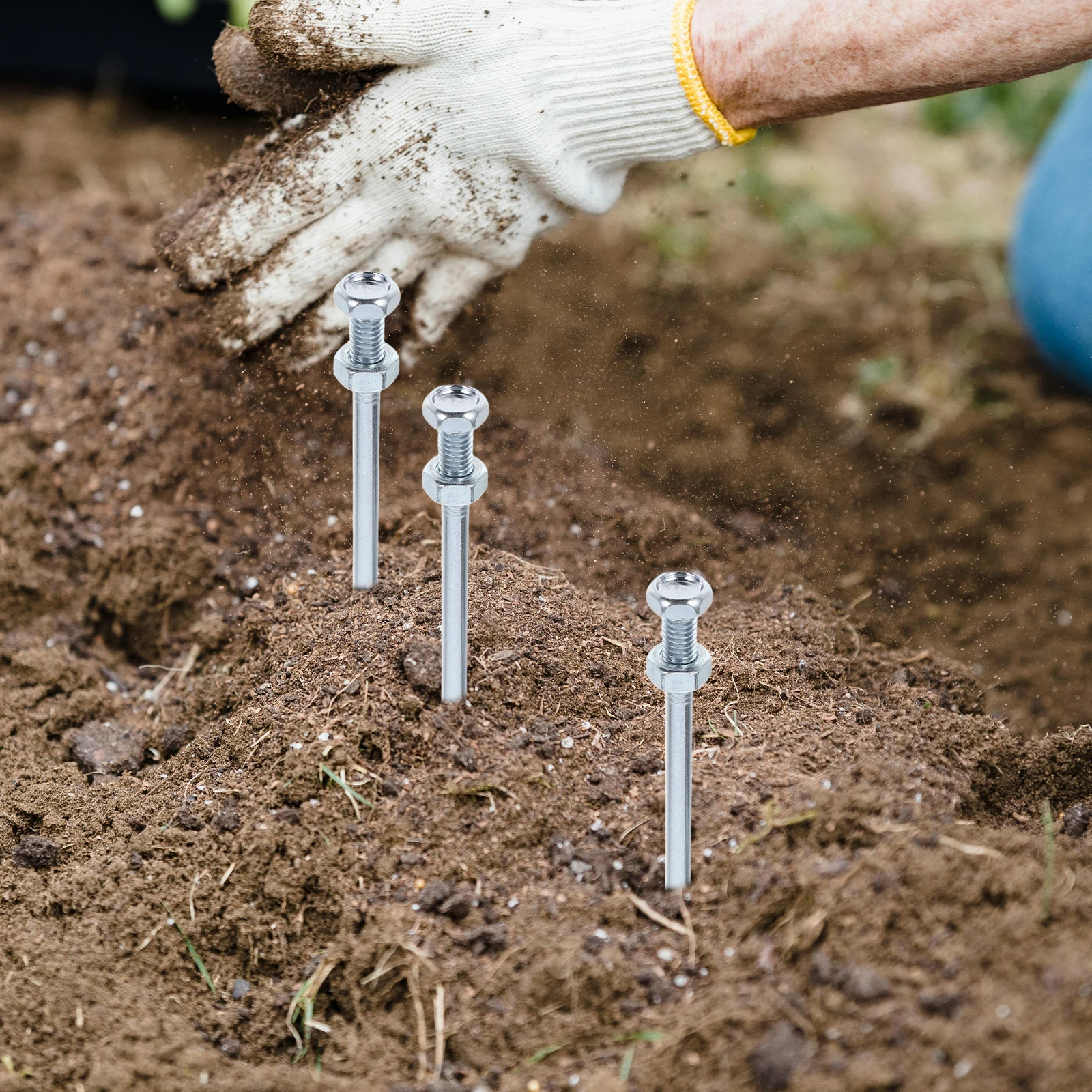 10Pcs Lawn Aerator Shoes Metal Replacement Pegs Heavy Duty Spiked Spike Tool for Lawn Garden Yard Replacement Spikes
10Pcs Lawn Aerator Shoes Metal Replacement Pegs Heavy Duty Spiked Spike Tool for Lawn Garden Yard Replacement Spikes