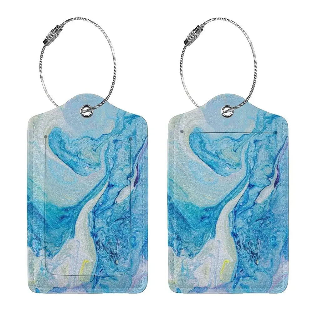 Free Shipping2 Pcs Blue Marble Luggage Tag for Suitcase, Steel Loop with Privacy Cover ID Label, Birthday Gift for Women Men Boy
Free Shipping2 Pcs Blue Marble Luggage Tag for Suitcase, Steel Loop with Privacy Cover ID Label, Birthday Gift for Women Men Boy