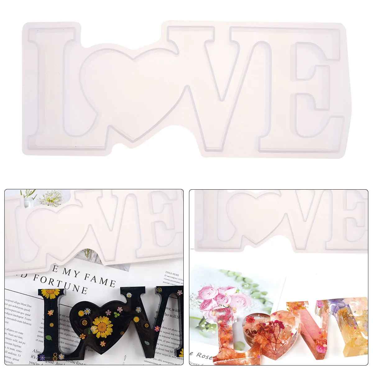 Silicone Letter Ornaments Making Model Crystal Molds DIY Manual Silicone Mold Tools Jewelry Accessories Projects
Silicone Letter Ornaments Making Model Crystal Molds DIY Manual Silicone Mold Tools Jewelry Accessories Projects