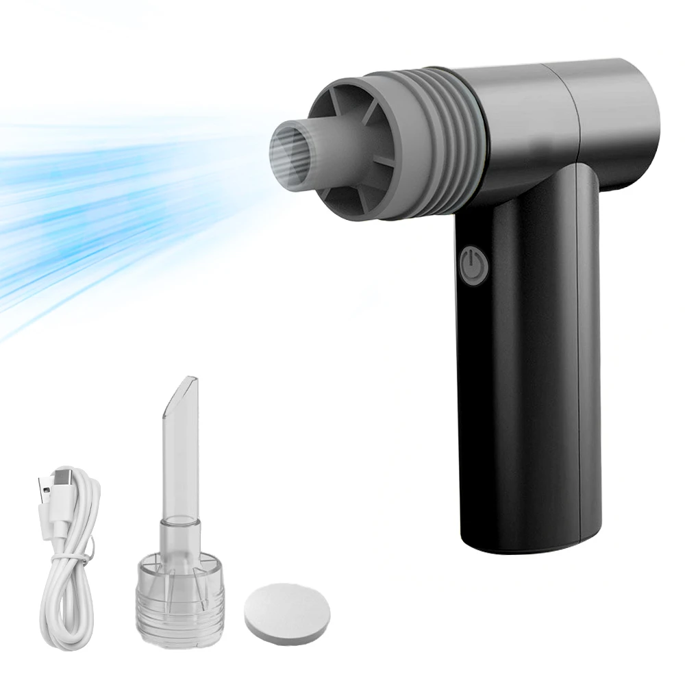 Versatile Handheld High-Speed Fan Cordless Portable Electric Air Duster 100000RPM Mini Turbo Fan Dust Removal Jet Dry Blowers
Versatile Handheld High-Speed Fan Cordless Portable Electric Air Duster 100000RPM Mini Turbo Fan Dust Removal Jet Dry Blowers